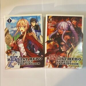 How a Realist Hero Rebuilt the Kingdom Manga Set